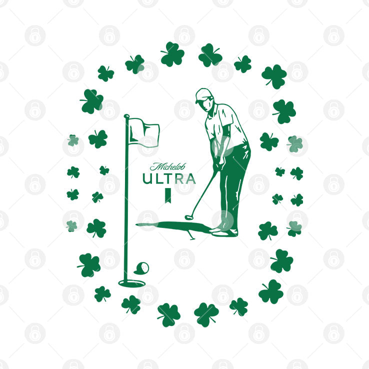 Michelob Ultra St. Patrick’s Day Golf T Shirt Unisex