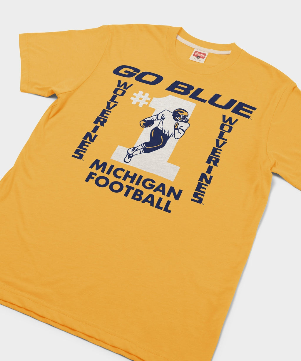 Michigan Football Go Blue Unisex