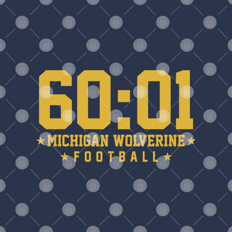 Michigan Wolverine Football 60 01 T Shirt