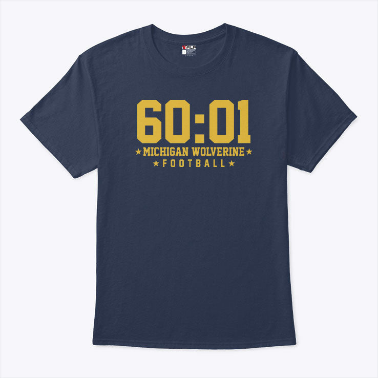 Michigan Wolverine Football 60 01 T Shirt