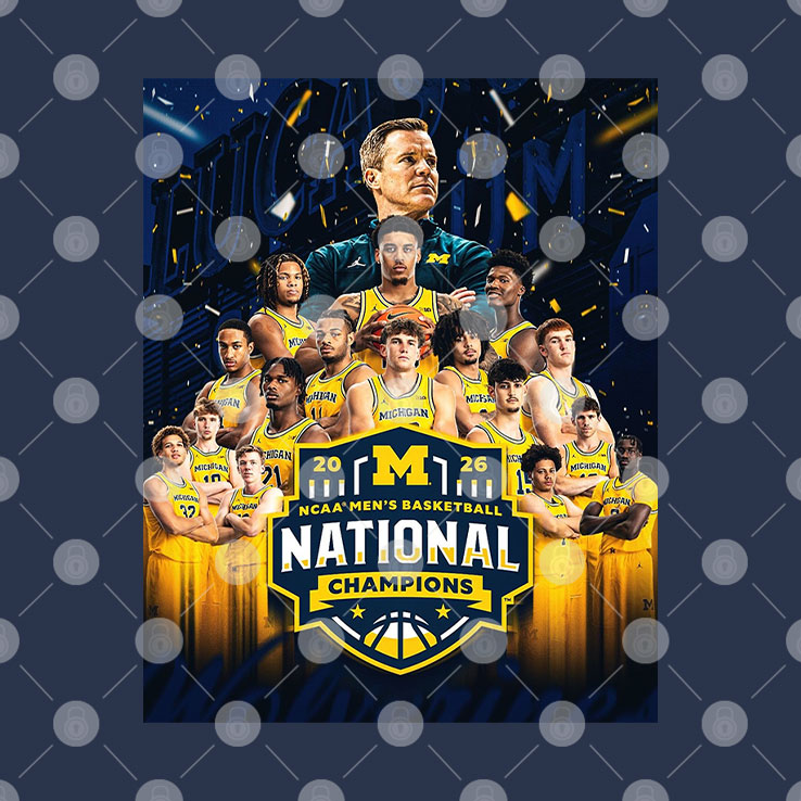 Michigan Wolverines 2026 National Champions T Shirt Unisex