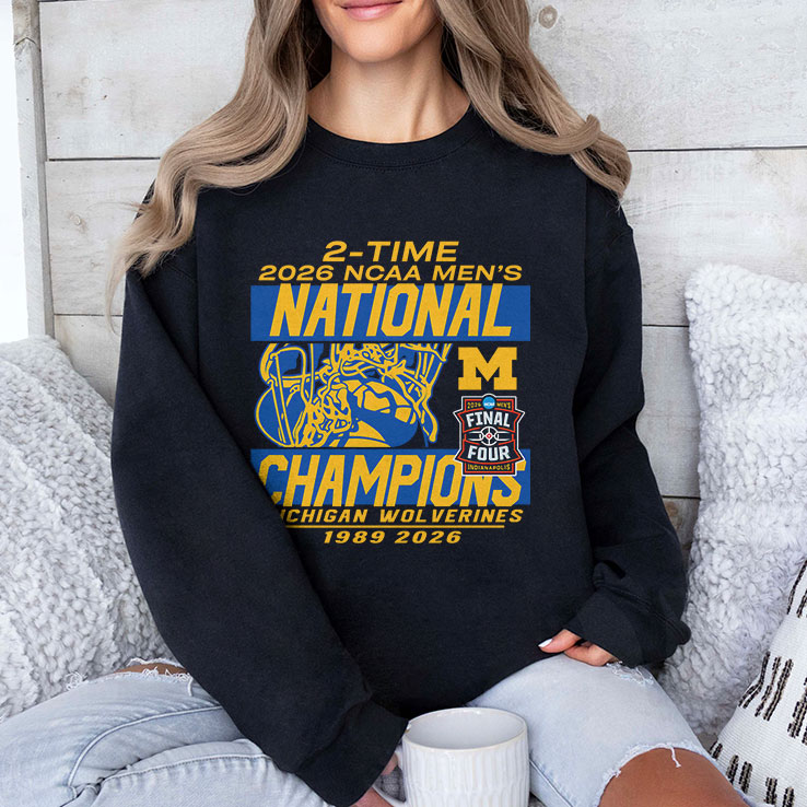 Michigan Wolverines National Champions 1989 2026 T Shirt Unisex