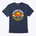 Michigan Wolverines National Champions Circle T Shirt Unisex