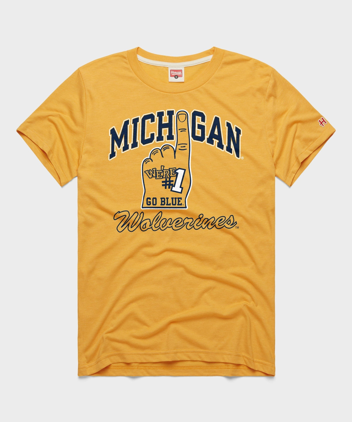Michigan Wolverines Number One Unisex