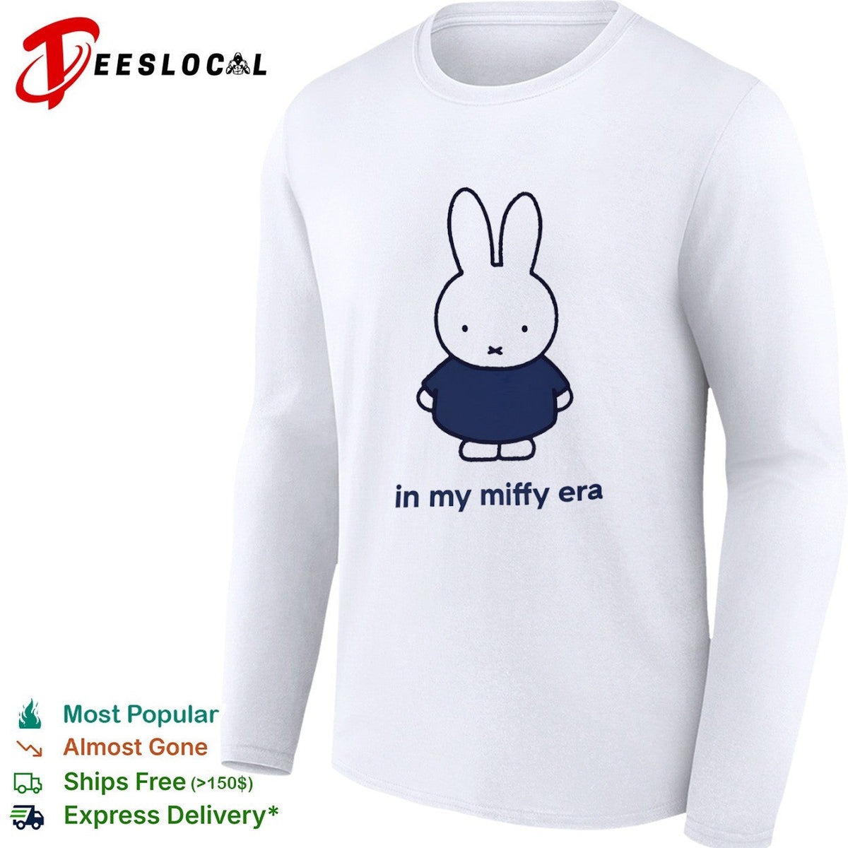 Miffy in my miffy era shirt Unisex