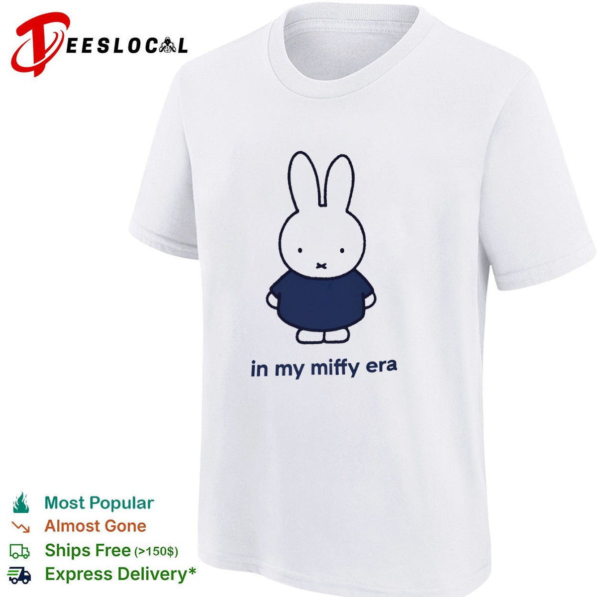 Miffy in my miffy era shirt Unisex