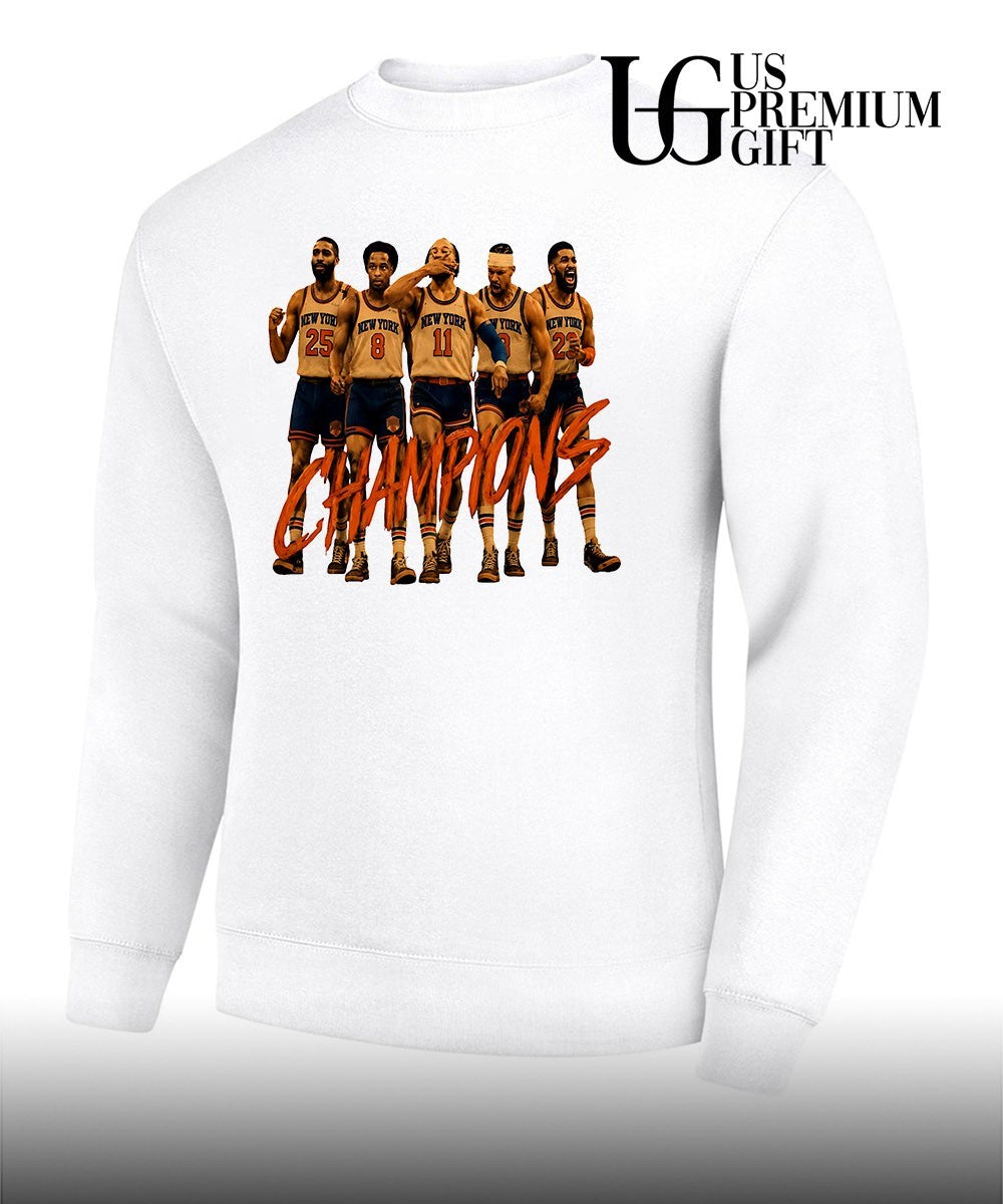 Mikal Bridges OG Anunoby Jalen Brunson Josh Hart Mitchell Robinson Legends New York Champions 2026 shirt