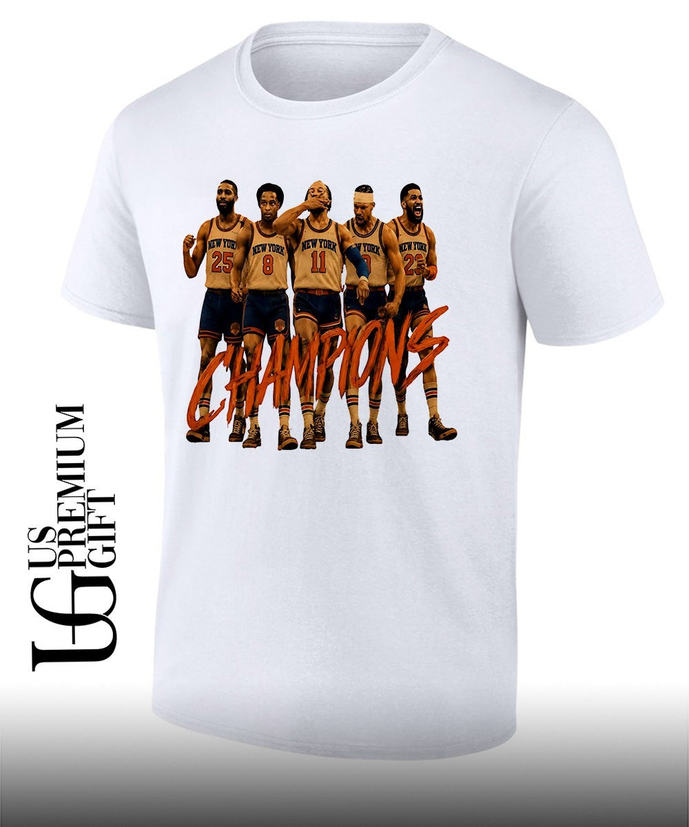 Mikal Bridges OG Anunoby Jalen Brunson Josh Hart Mitchell Robinson Legends New York Champions 2026 shirt