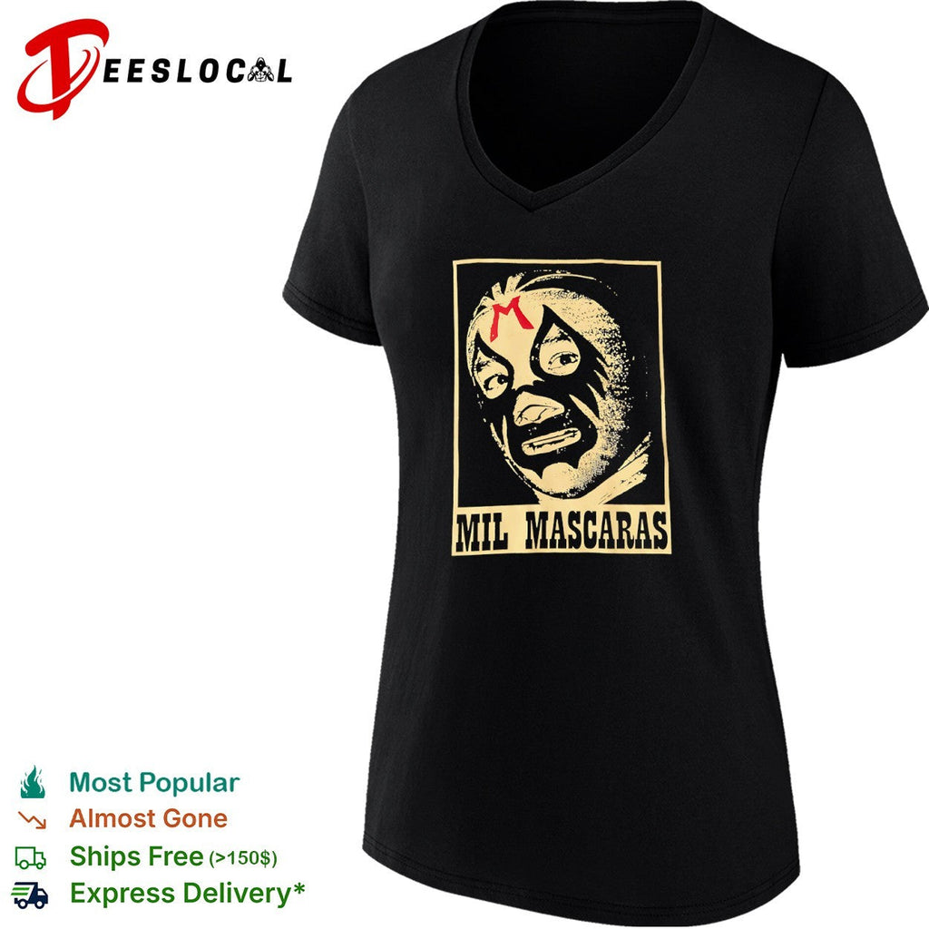 Mil Mascaras Luchador Wrestling Legend Lucha Libre Mexican Wrestling shirt Unisex
