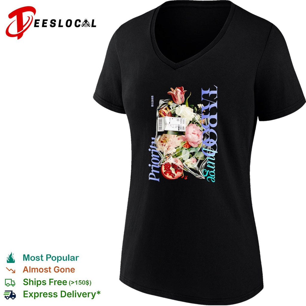 Milgaam Priority 1 Ecopurge Floral Pomegranate Still Life Photography shirt Unisex