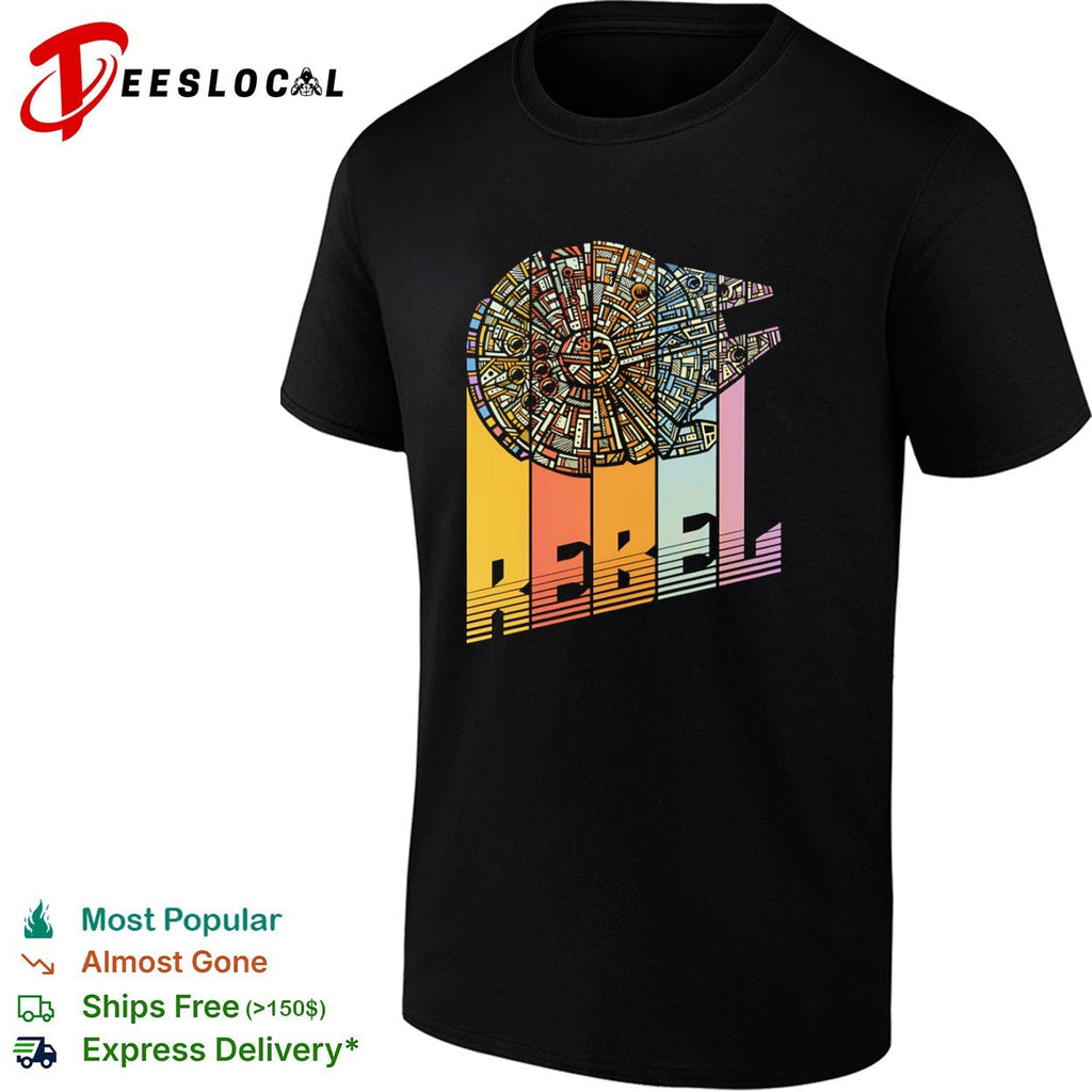 Millennium Falcon Rainbow shirt Unisex