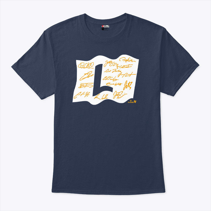 Milwaukee Baseball Fly The L Flag T Shirt Unisex
