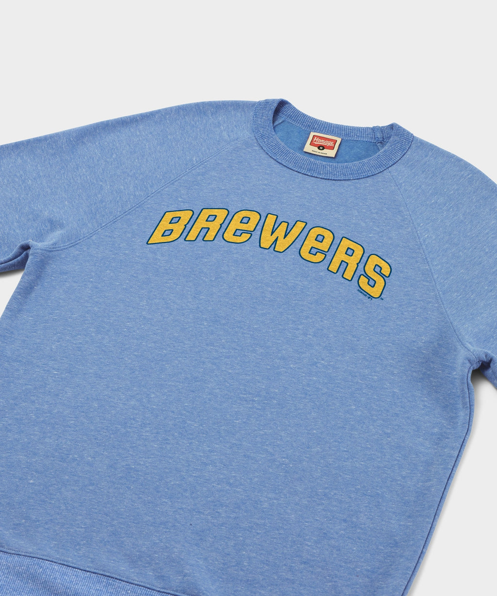 Milwaukee Brewers Jersey Logo '70 Crewneck Unisex