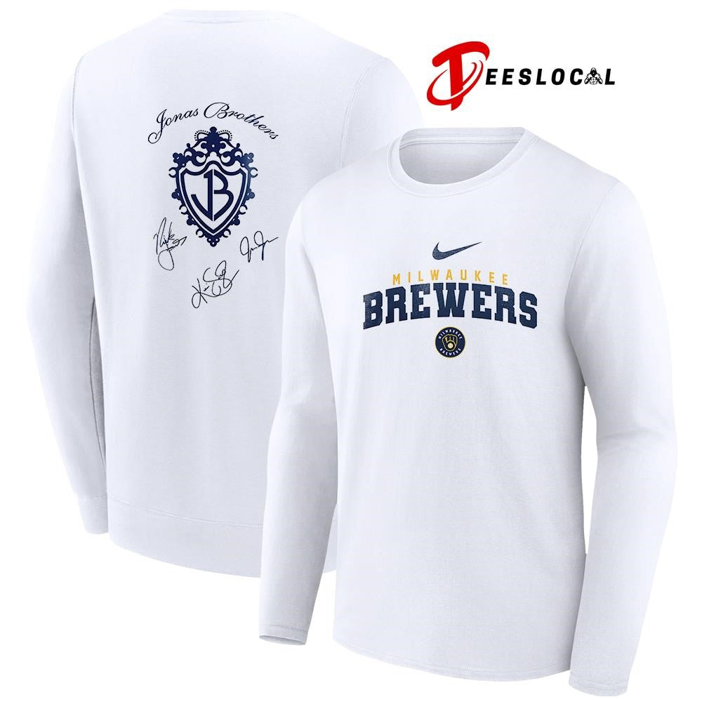 Milwaukee Brewers x Grateful Dead bear mascot shirt Unisex