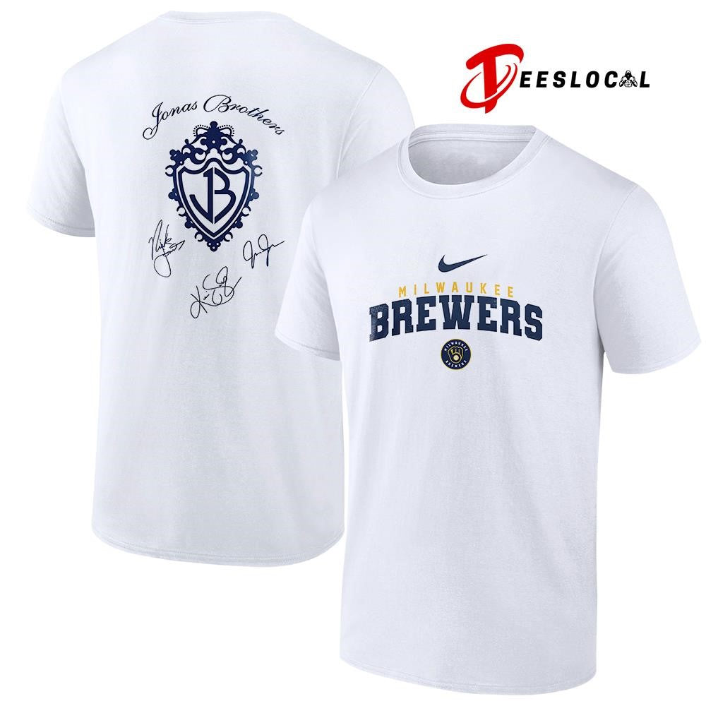 Milwaukee Brewers x Grateful Dead bear mascot shirt Unisex