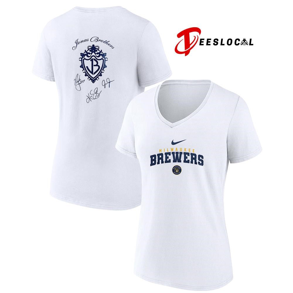 Milwaukee Brewers x Grateful Dead bear mascot shirt Unisex