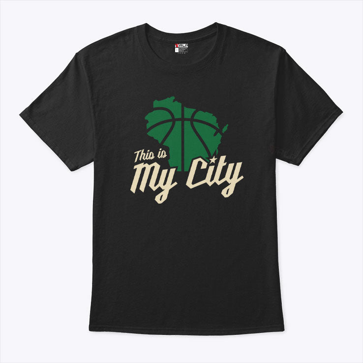 Milwaukee Bucks This Is My City T Shirt Unisex