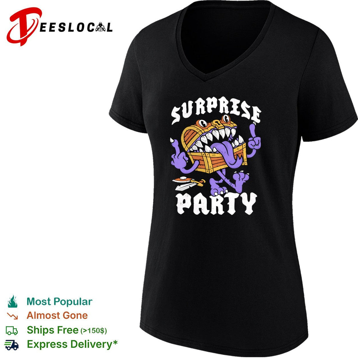 Mimic from Dungeons and Dragons Surprise Party shirt Unisex
