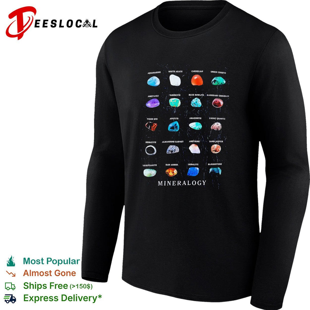 Mineralogy gemstones shirt Unisex