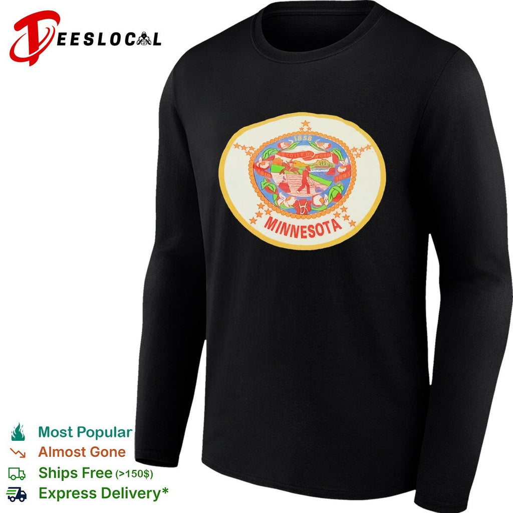 Minnesota State Seal 1858 L Etoile Du Nord 1819 1893 Shirt Unisex