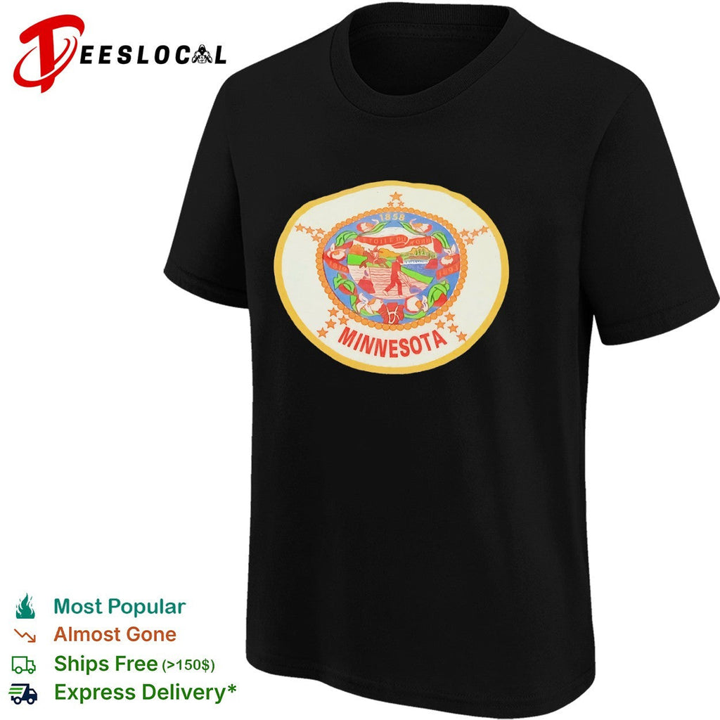 Minnesota State Seal 1858 L Etoile Du Nord 1819 1893 Shirt Unisex