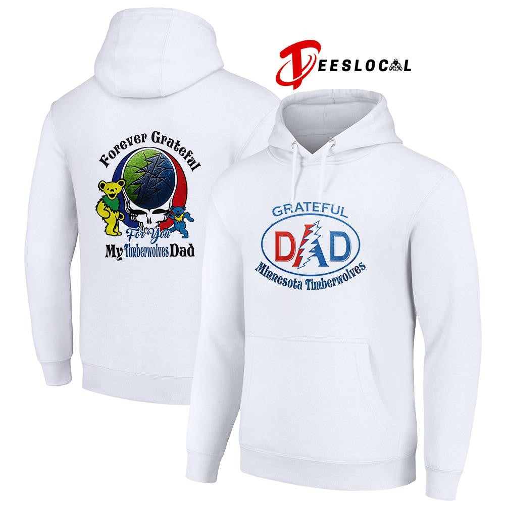 Minnesota Timberwolves x Grateful Dead Father Day forever Grateful logo shirt Unisex