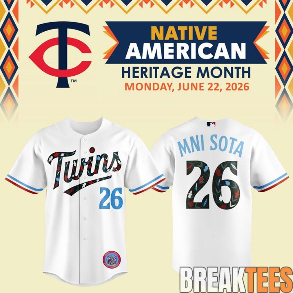 Minnesota Twins 2026 Native American Heritage Night Jersey Unisex