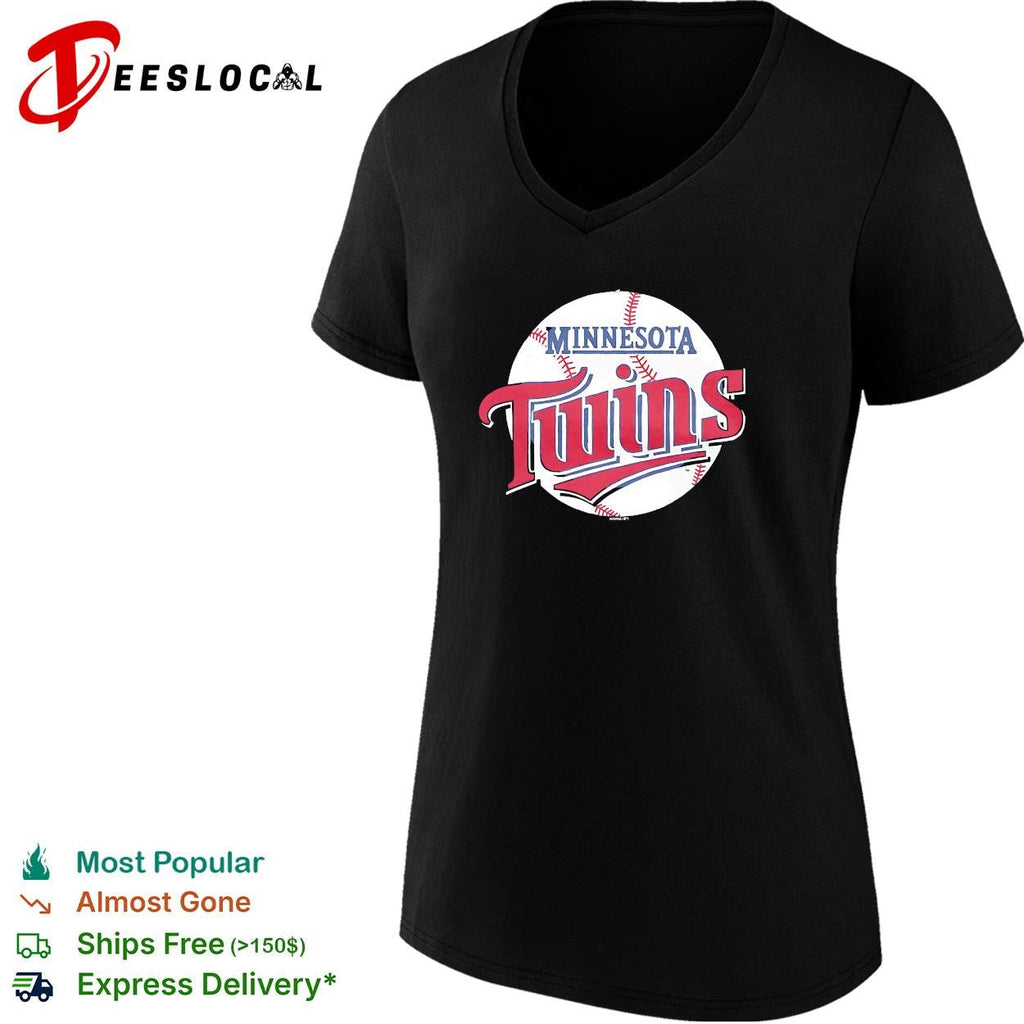 Minnesota Twins script circle TC vintage baseball logo shirt Unisex