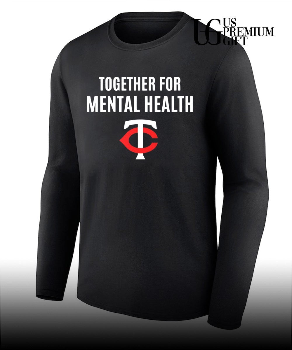 Minnesota Twins together for mental health logo shirt Unisex