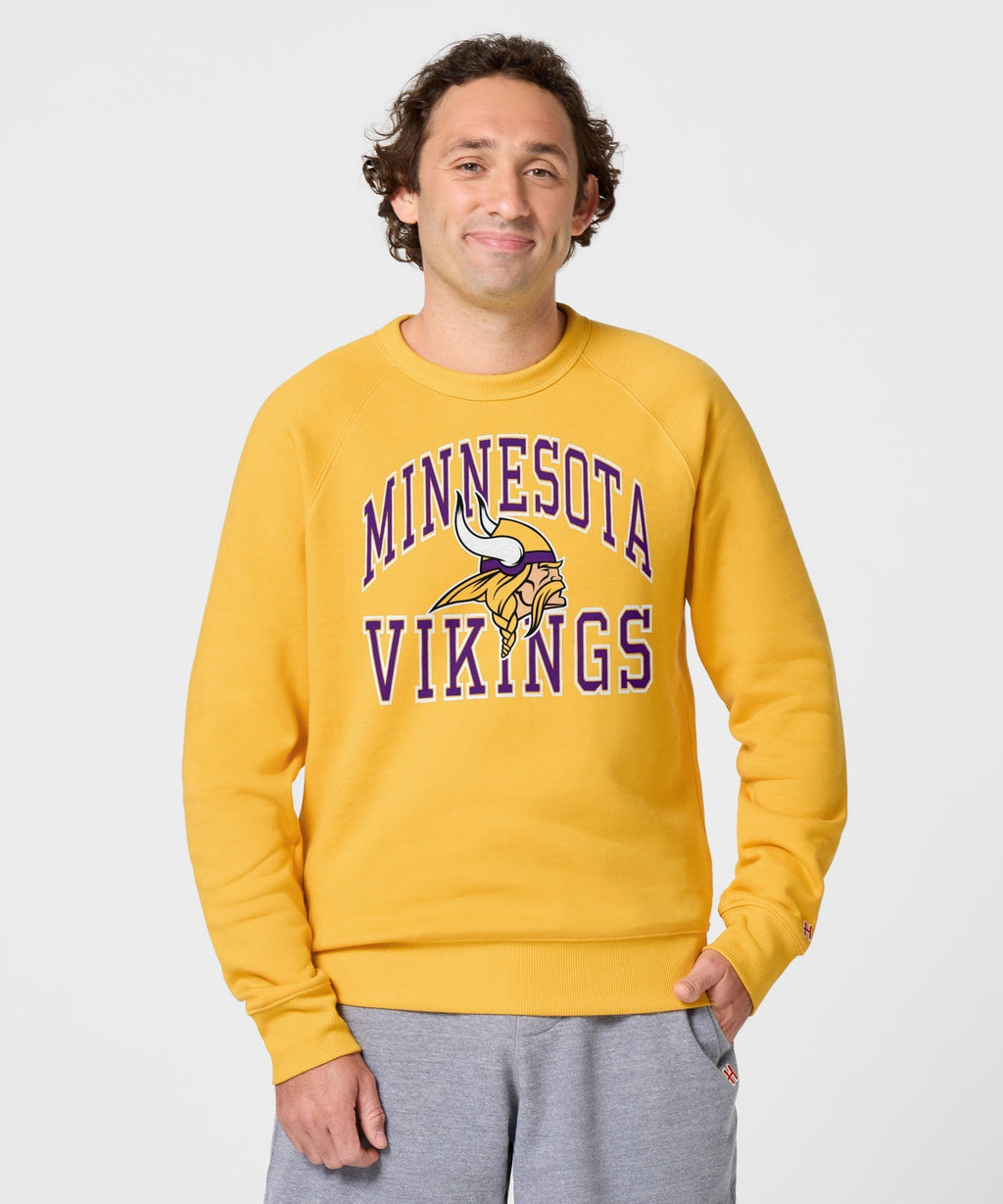 Minnesota Vikings Arch Crewneck Unisex