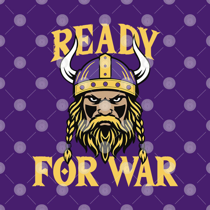 Minnesota Vikings Ready For War T Shirt Unisex