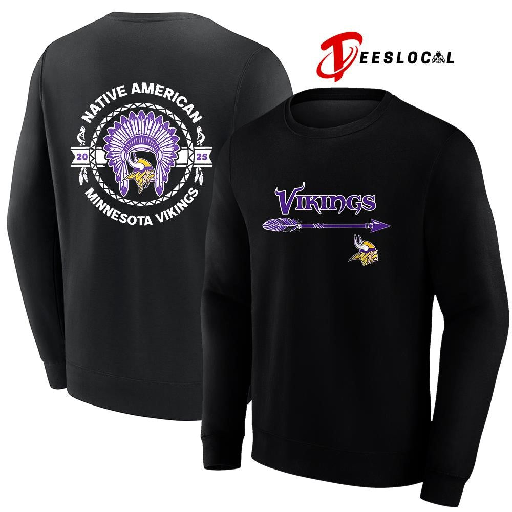 Minnesota Vikings native American Indigenous peoples day graphic shirt Unisex
