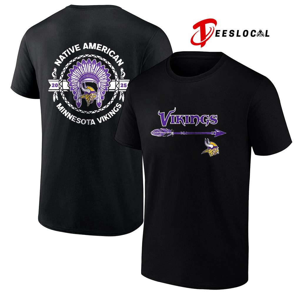 Minnesota Vikings native American Indigenous peoples day graphic shirt Unisex