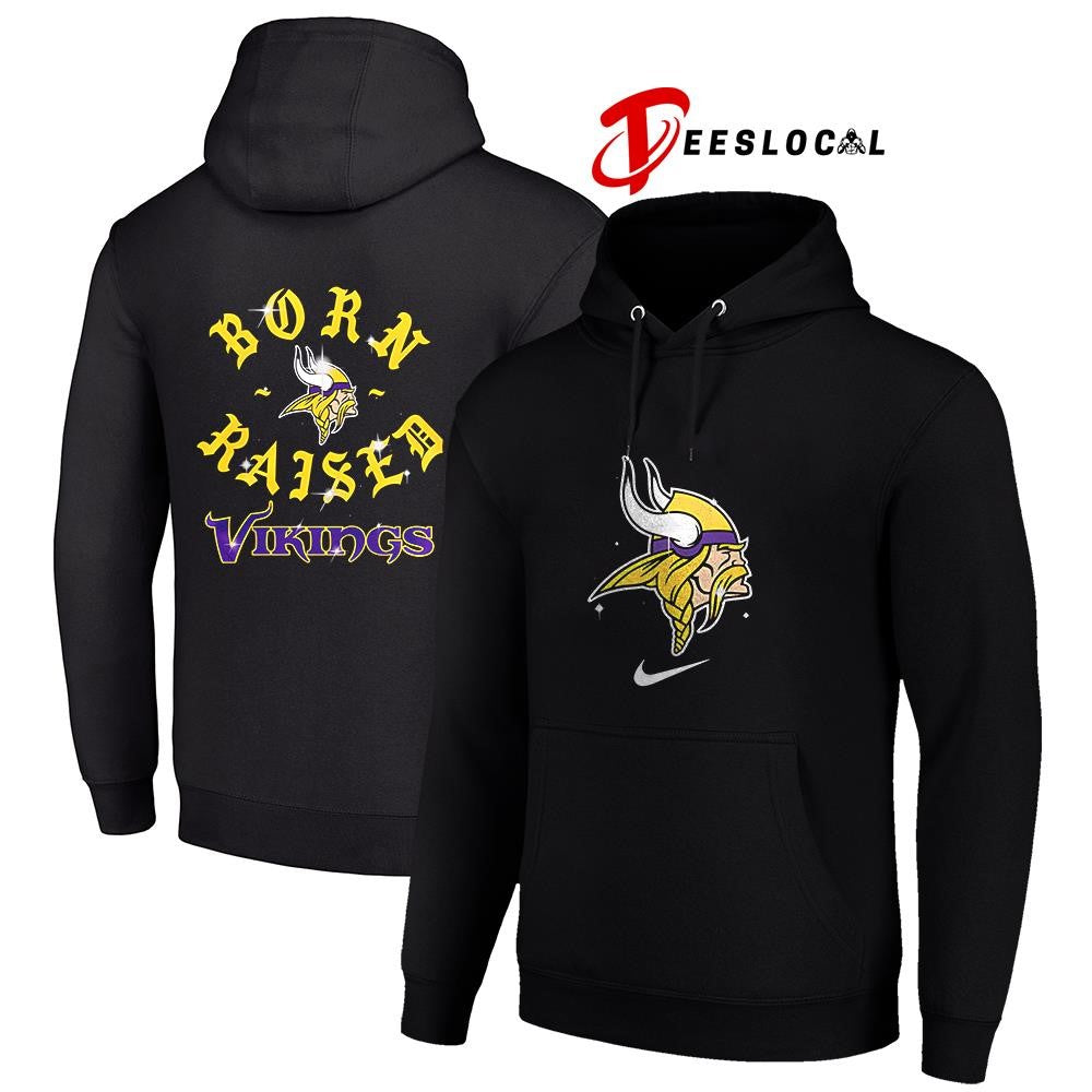 Minnesota Vikings x Born and Raised logo shirt Unisex
