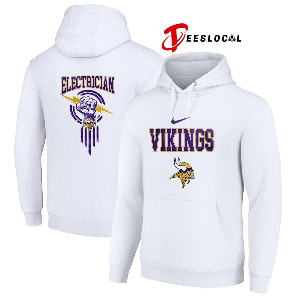 Minnesota Vikings x Electrician logo shirt Unisex