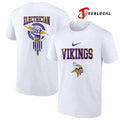 Minnesota Vikings x Electrician logo shirt Unisex