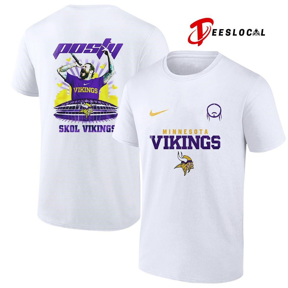 Minnesota Vikings x Post Malone Posty stadium shirt Unisex