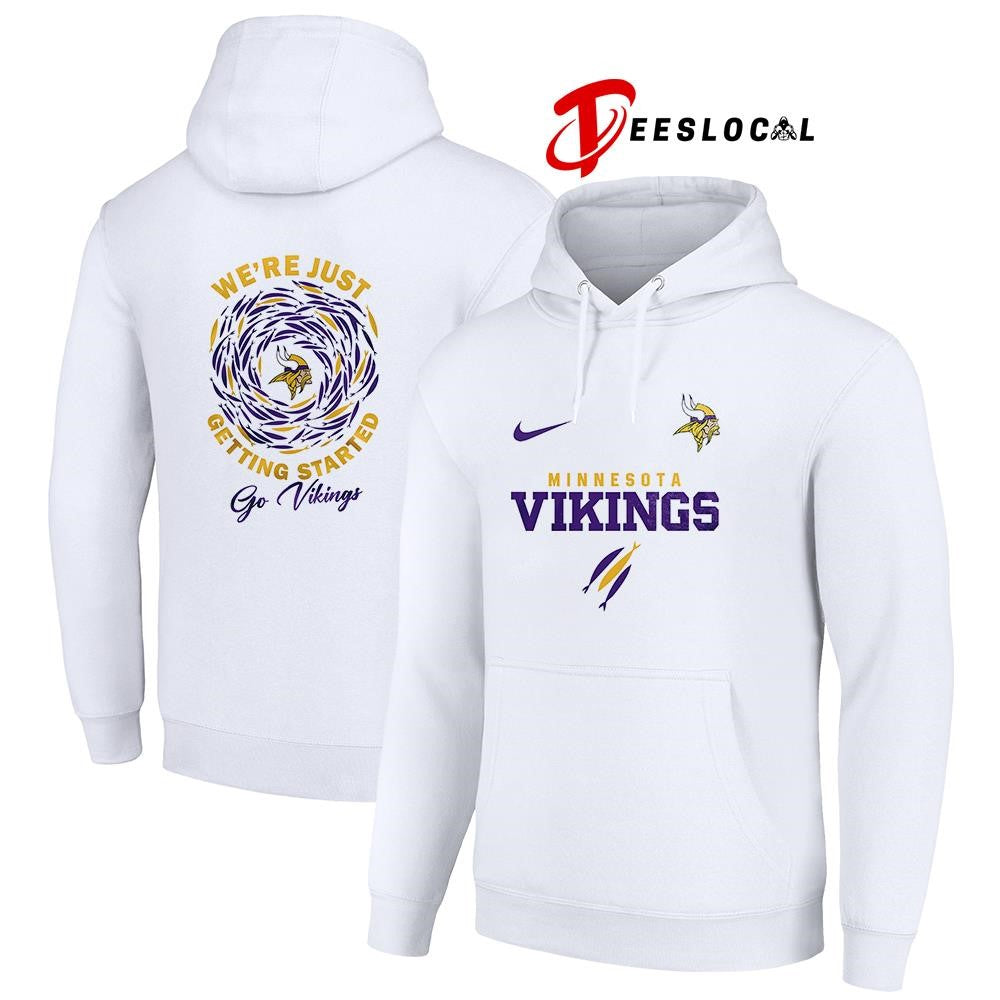 Minnesota Vikings x The Chosen we’re just getting started logo shirt Unisex