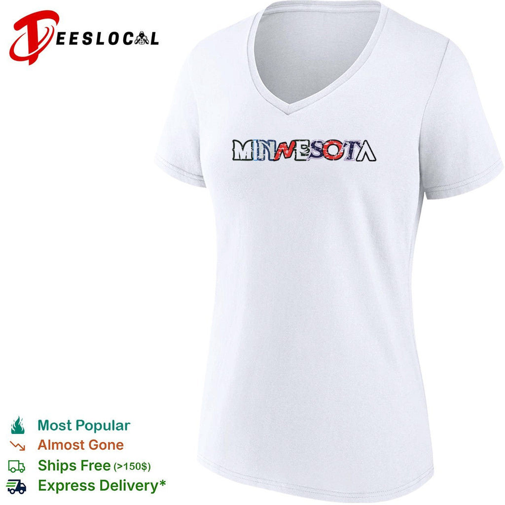 Minnesota sports teams multi logo shirt Unisex