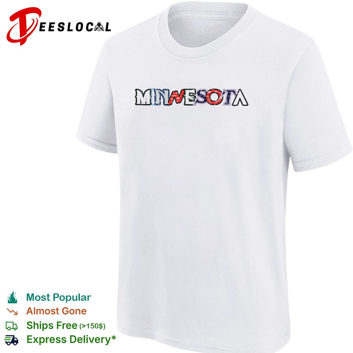 Minnesota sports teams multi logo shirt Unisex