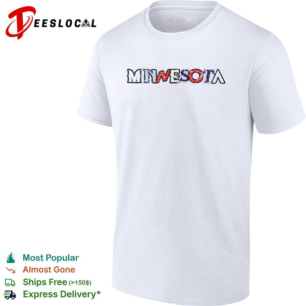 Minnesota sports teams multi logo shirt Unisex