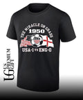 Miracle on Grass 1950 USA-1 vs ENG-0 flag shirt Unisex