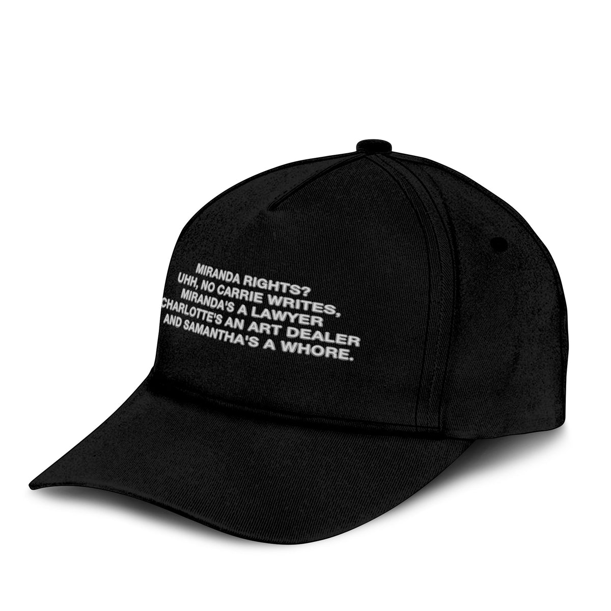 Miranda Rights Uhh No Carrie Writes Miranda’s A Lawyer Hat Unisex