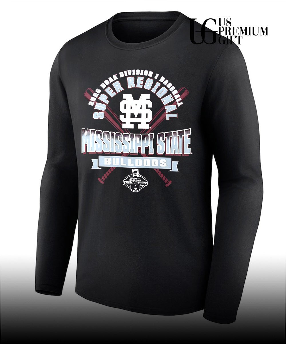 Mississippi State Bulldogs 2026 NCAA Division I Baseball Super Regional shirt Unisex