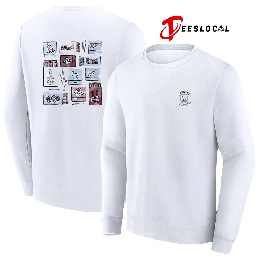 Mississippi State Bulldogs SEC matchbook graphic shirt Unisex
