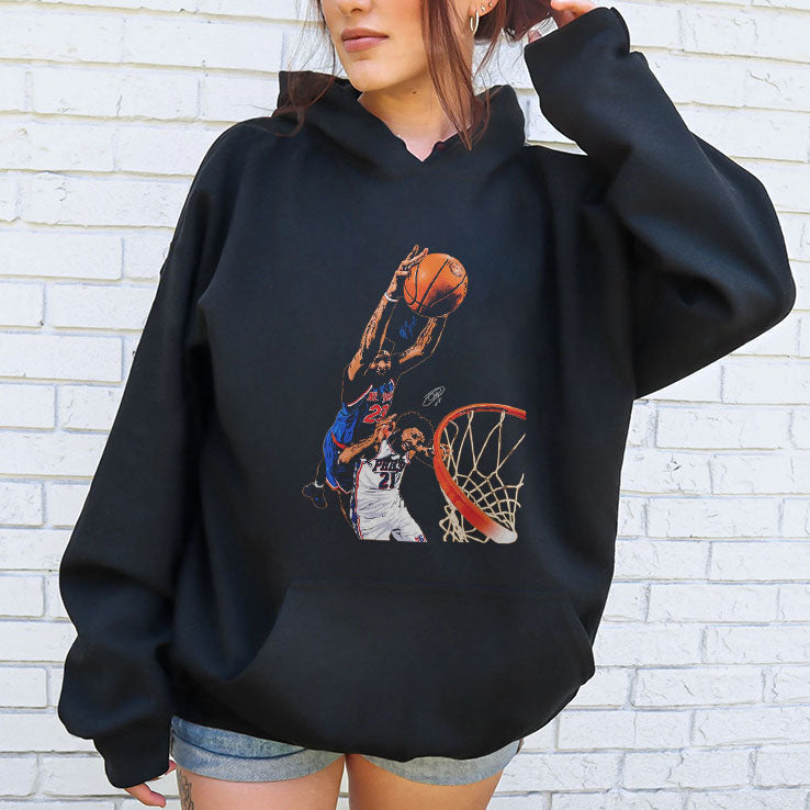 Mitchell Robinson Dunk Joel Embiid Tee Unisex