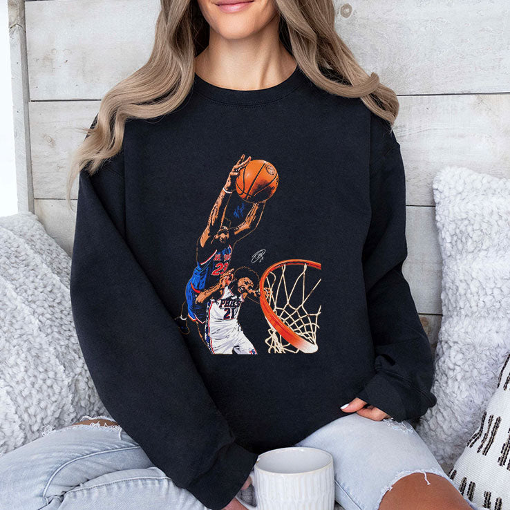 Mitchell Robinson Dunk Joel Embiid Tee Unisex