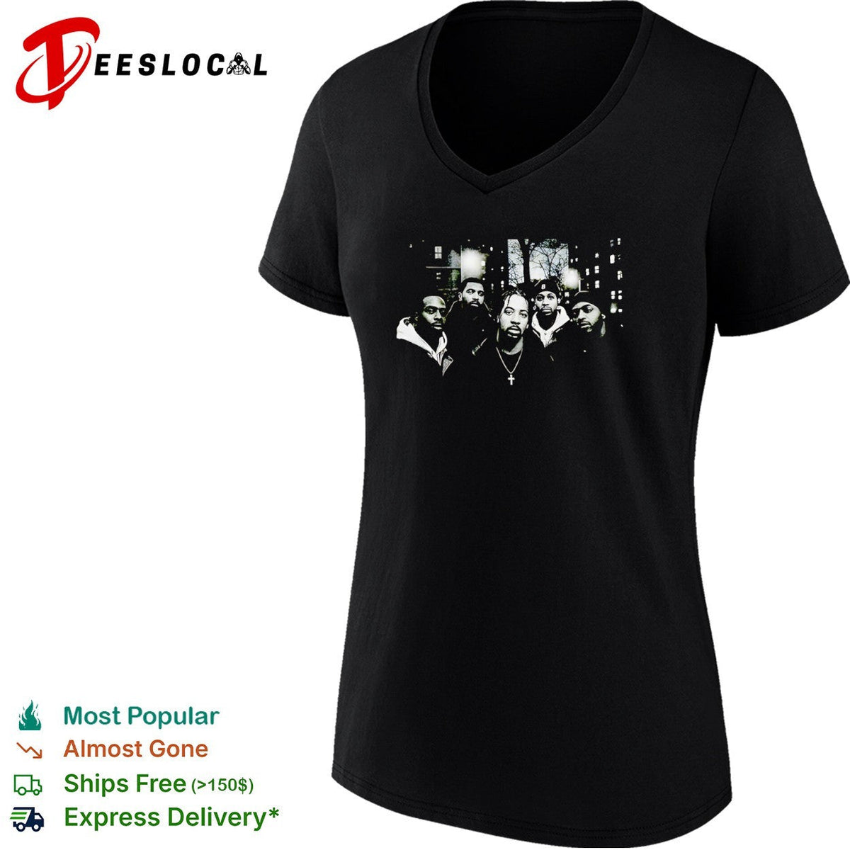 Mobb Deep The Infamous Album Cover Hip Hop Music Legends Iconic Group Photo shirt Unisex