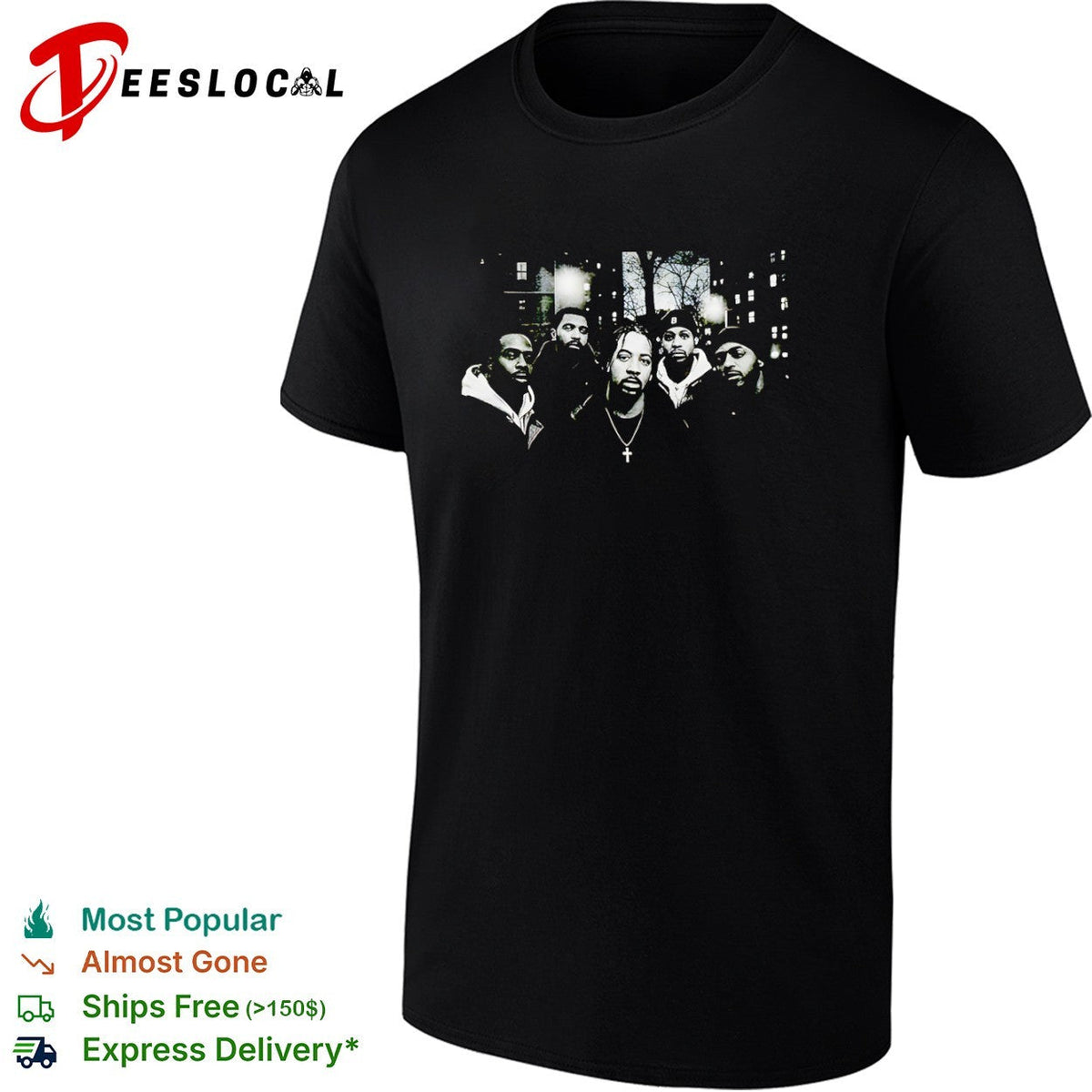 Mobb Deep The Infamous Album Cover Hip Hop Music Legends Iconic Group Photo shirt Unisex