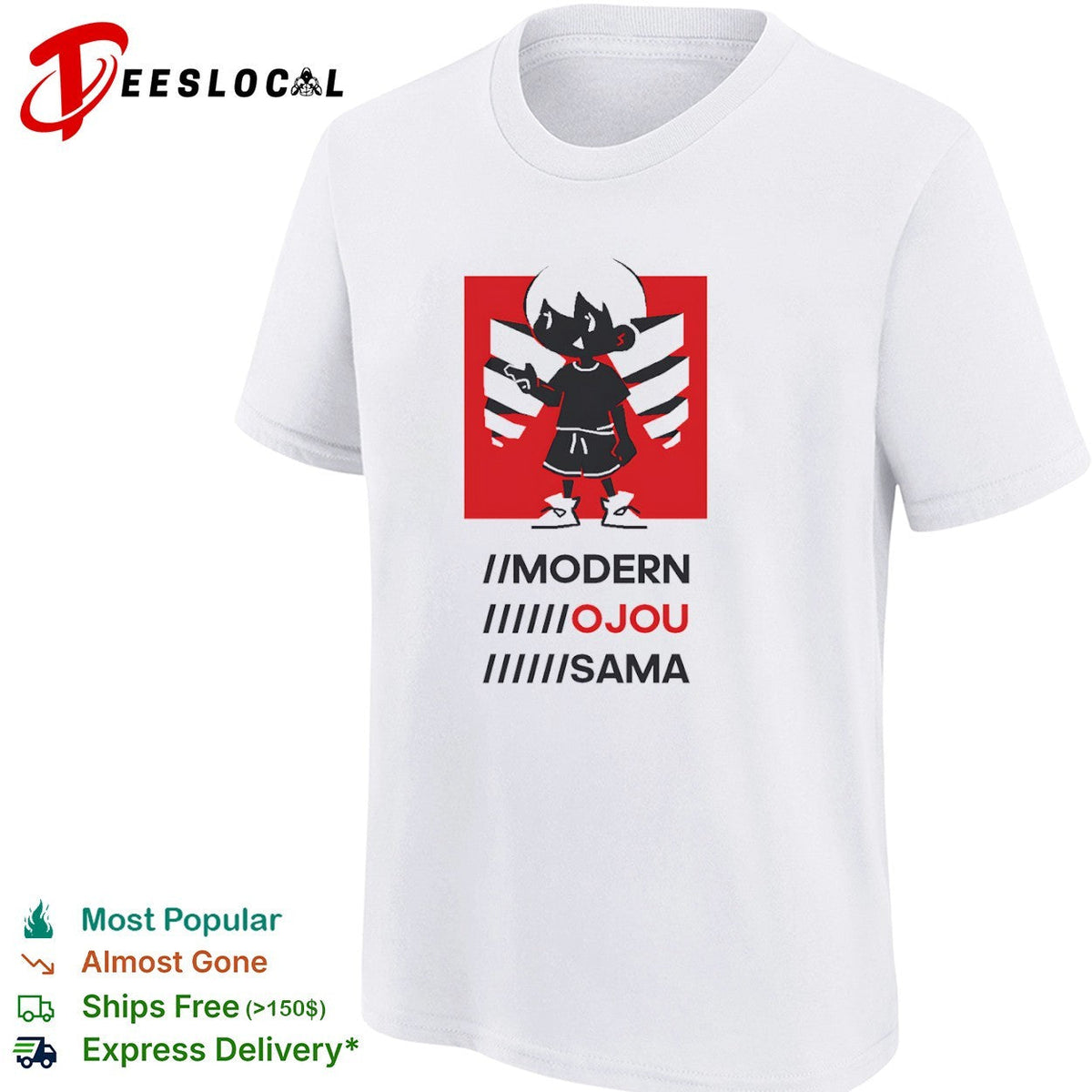 Modern Ojou Sama Omori Game Character Abstract shirt Unisex